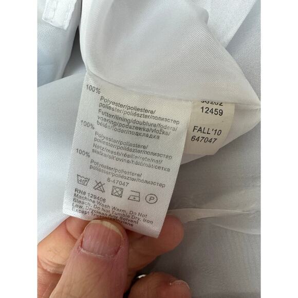 Whimsical Twee Polka Dot Full A-Line Maxi Skirt Black White Playful Venus Size 6 - Picture 8 of 9